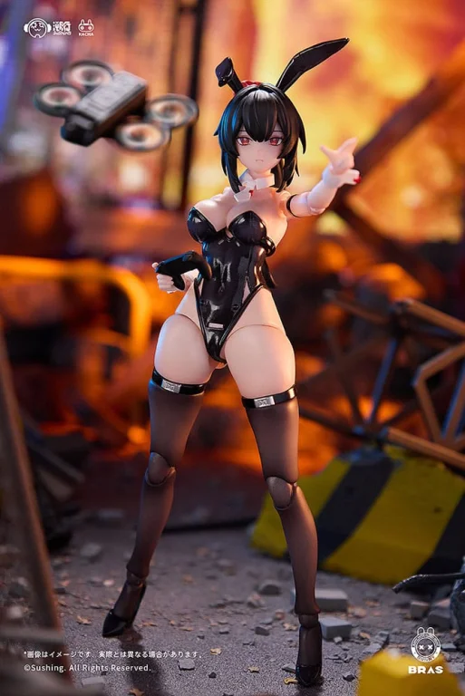 Bunny Rapid Action Squad - Scale Action Figure - Attacker Runa