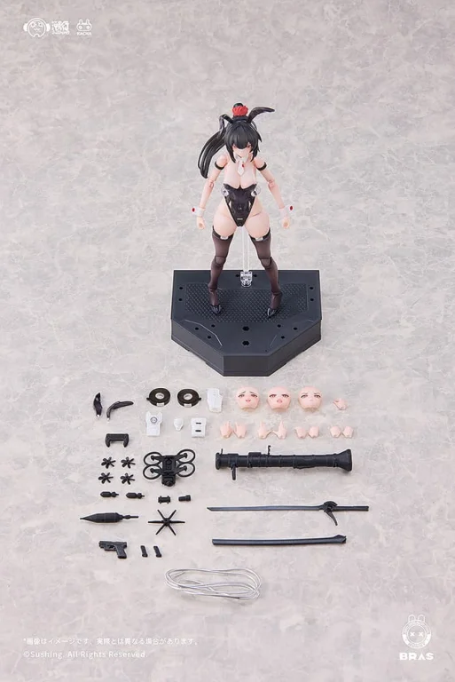 Bunny Rapid Action Squad - Scale Action Figure - Attacker Runa