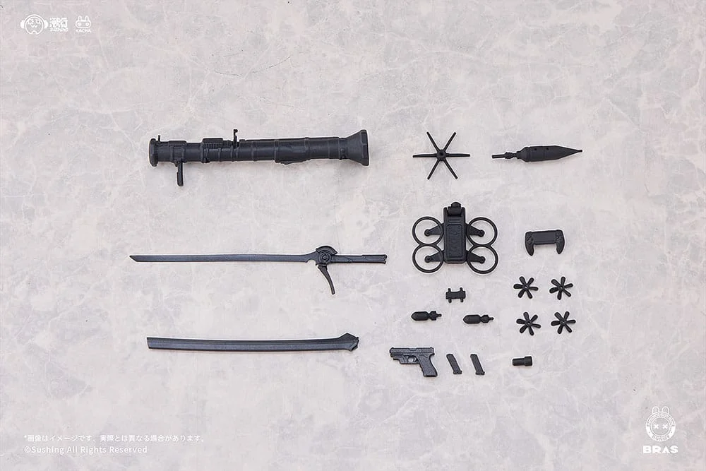 Bunny Rapid Action Squad - Scale Action Figure - Attacker Runa