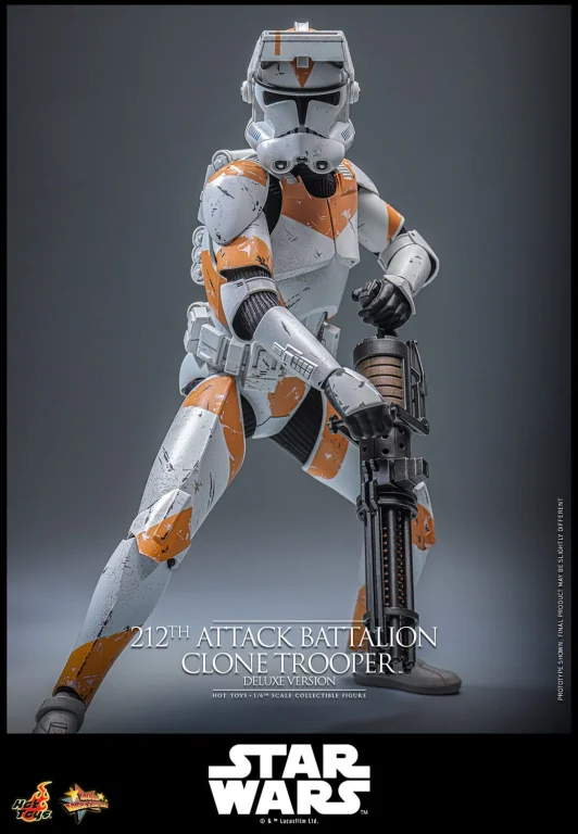Star Wars - Scale Action Figure - 212th Attack Battalion Clone Trooper (Deluxe Version)