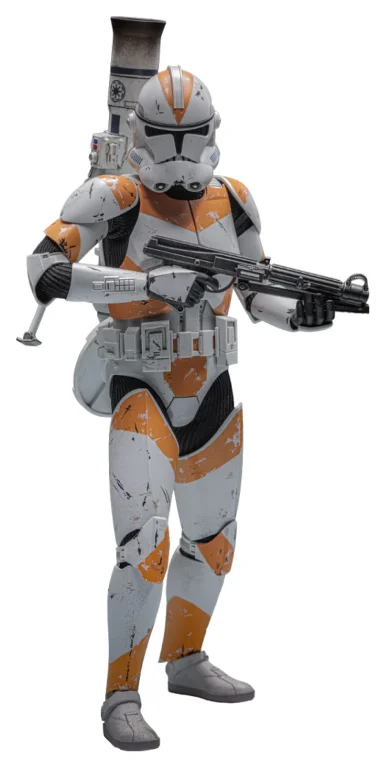 Star Wars - Scale Action Figure - 212th Attack Battalion Clone Trooper (Deluxe Version)