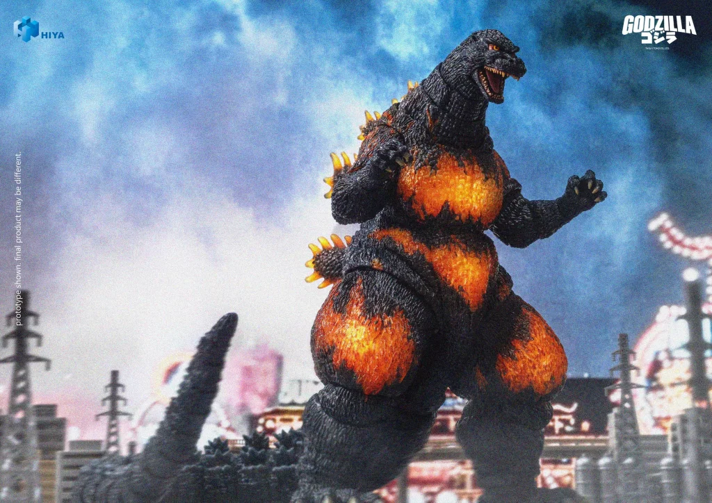 Godzilla - Exquisite Basic Series - Burning Godzilla
