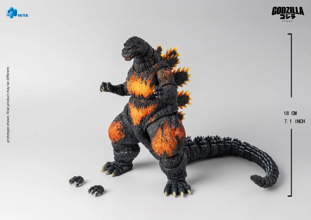 Godzilla - Exquisite Basic Series - Burning Godzilla