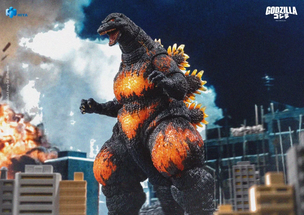 Godzilla - Exquisite Basic Series - Burning Godzilla