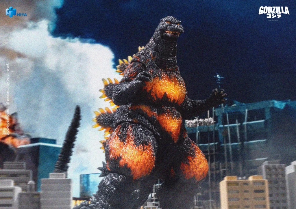 Godzilla - Exquisite Basic Series - Burning Godzilla