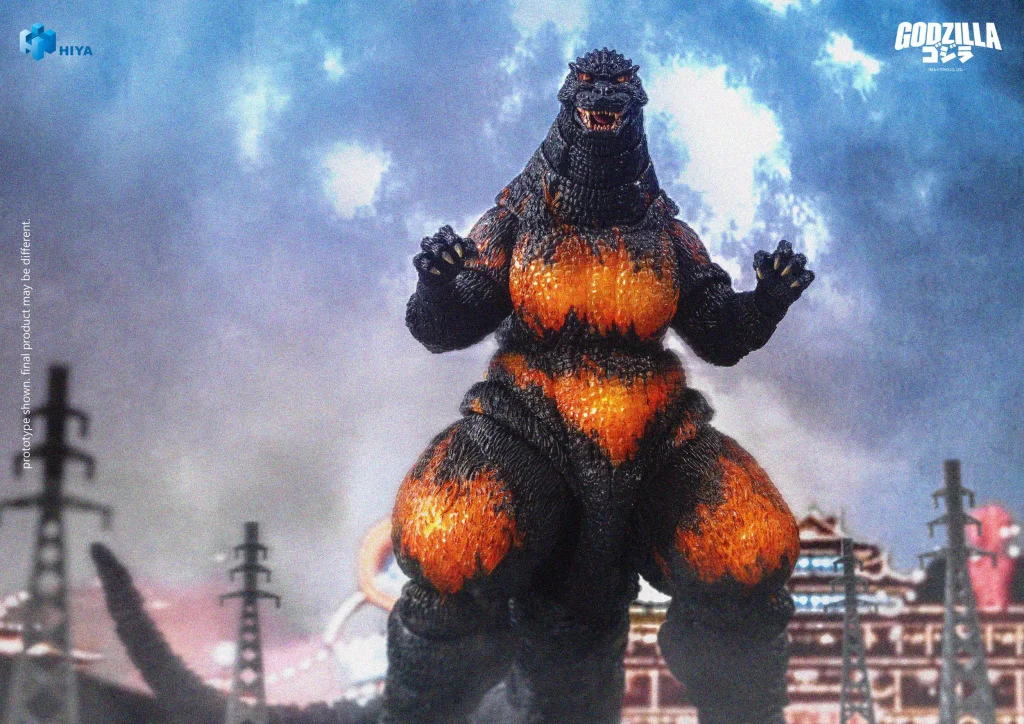 Godzilla - Exquisite Basic Series - Burning Godzilla