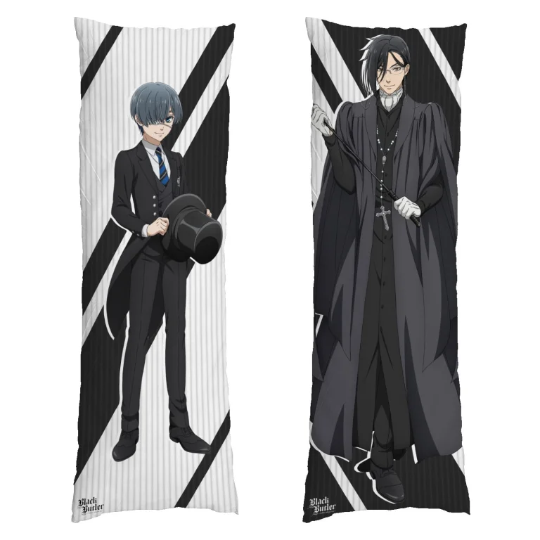 Black Butler - Dakimakura Kissenbezug - Sebastian Michaelis & Ciel Phantomhive