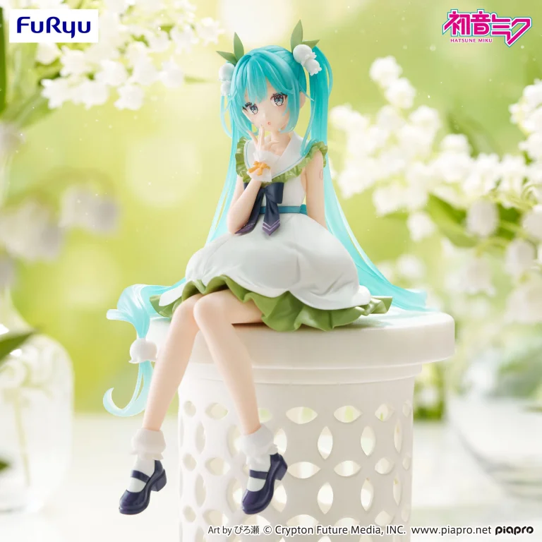 Character Vocal Series - Noodle Stopper Figure - Miku Hatsune (Flower Fairy Lily of the Valley)