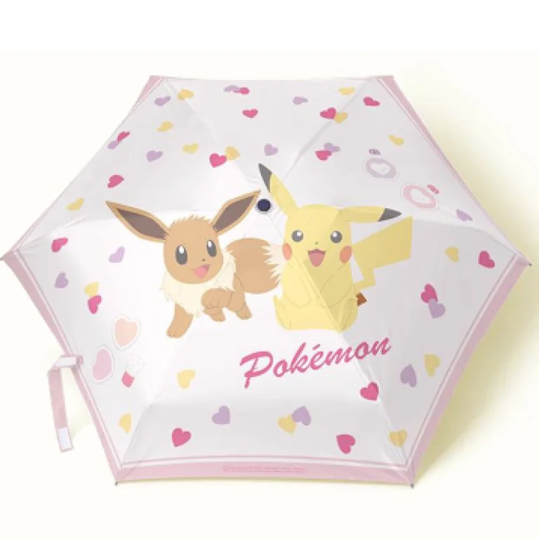 Pok&eacute;mon - Regenschirm - Pikachu & Evoli (Sweetheart)