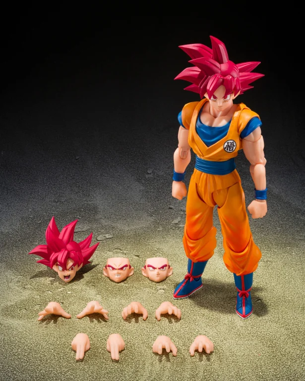 Dragon Ball - S.H.Figuarts - Super Saiyan God Son Goku (God Aura)