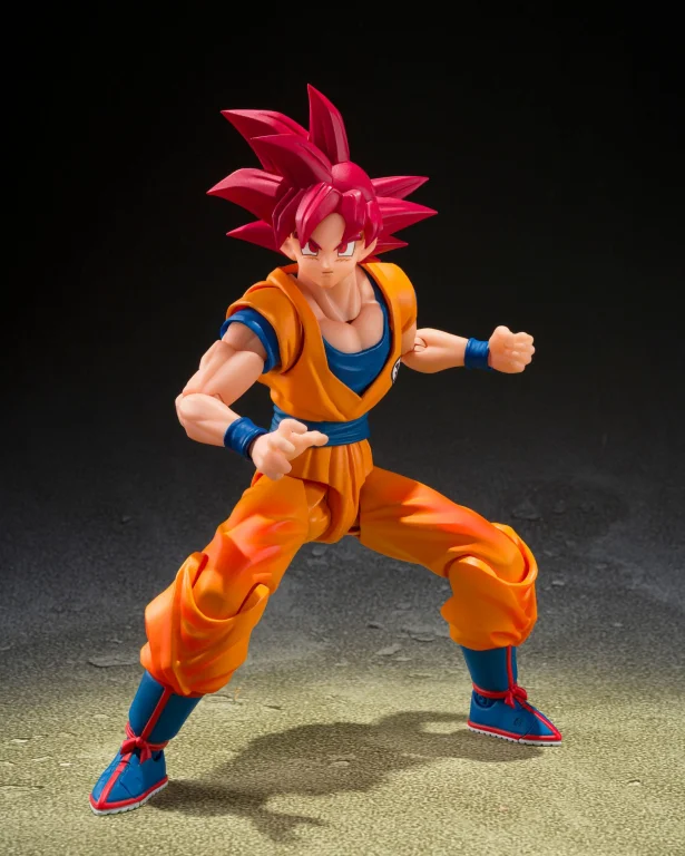 Dragon Ball - S.H.Figuarts - Super Saiyan God Son Goku (God Aura)
