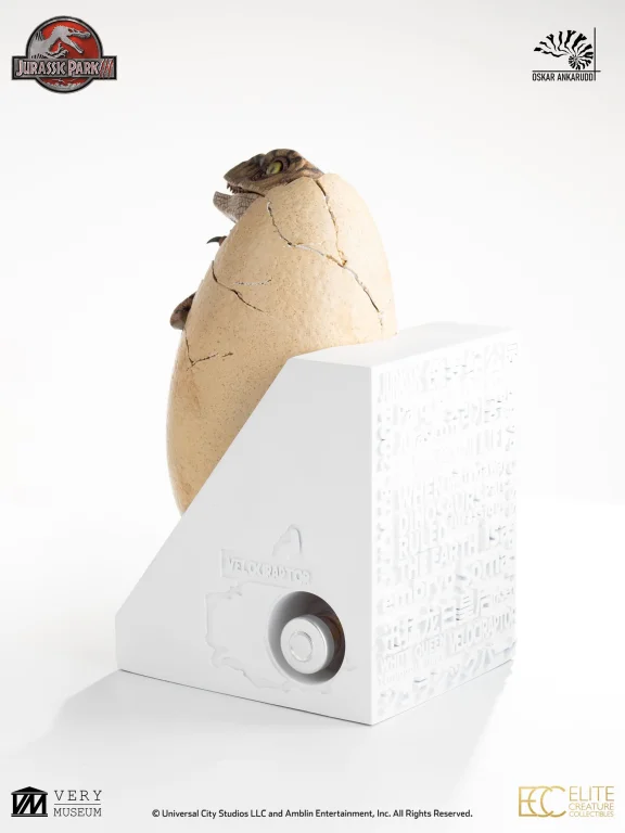 Jurassic Park - Elite Creature Collectibles - White Queen Hatching Egg