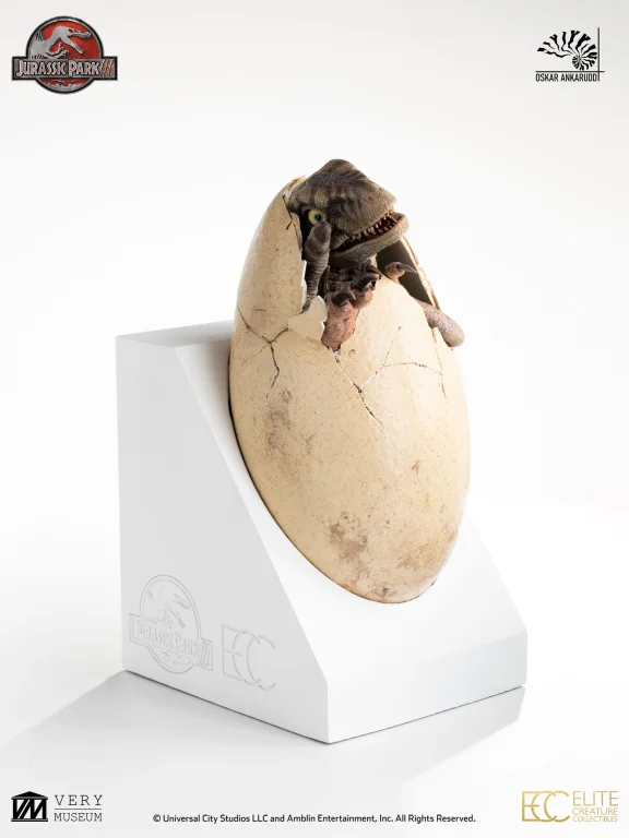 Jurassic Park - Elite Creature Collectibles - White Queen Hatching Egg