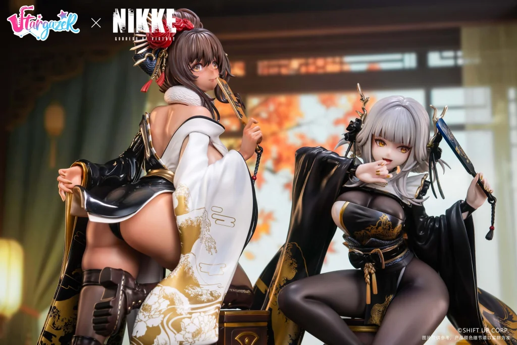 NIKKE - Scale Figure - Blanc (White Rabbit) & Noir (Black Rabbit) (Set)