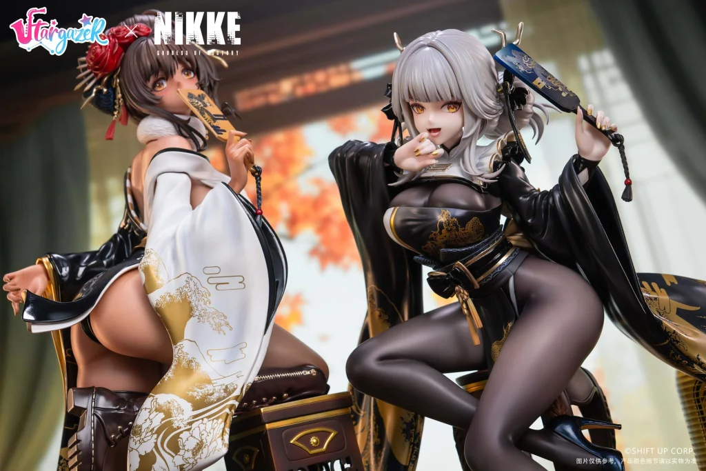 NIKKE - Scale Figure - Blanc (White Rabbit) & Noir (Black Rabbit) (Set)