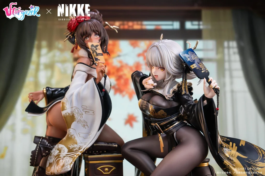 NIKKE - Scale Figure - Blanc (White Rabbit) & Noir (Black Rabbit) (Set)
