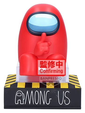 Produktbild zu Among Us - Monitor Top Figure - Crewmate (Red)