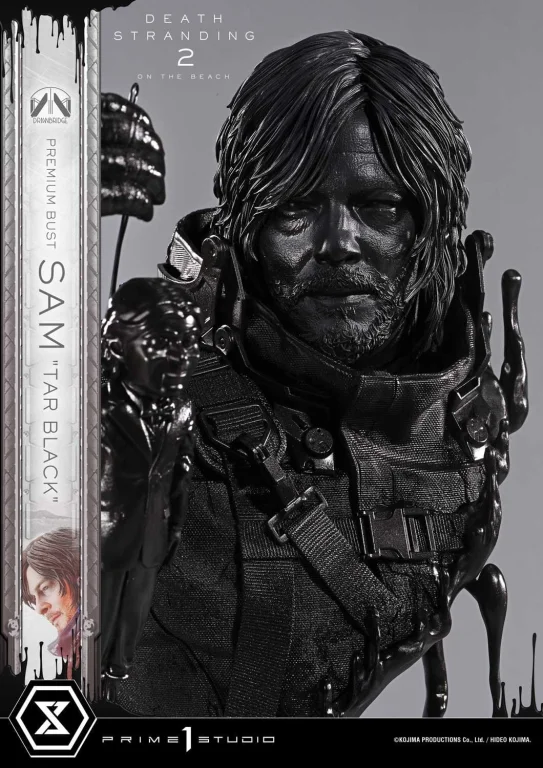 Death Stranding - Premium Bust - Samuel "Sam" Porter Bridges (Tar Black)
