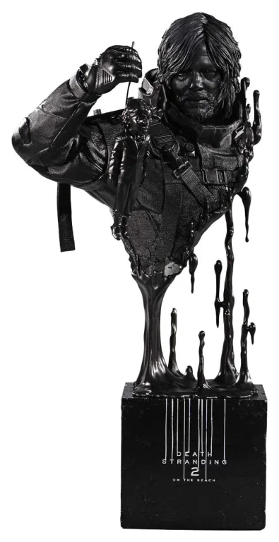 Death Stranding - Premium Bust - Samuel "Sam" Porter Bridges (Tar Black)