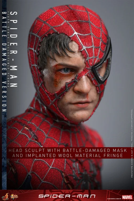 Spider-Man - Scale Action Figure - Spider-Man (Battle Damaged Version)