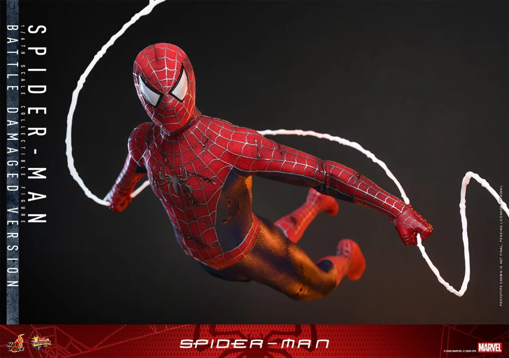 Spider-Man - Scale Action Figure - Spider-Man (Battle Damaged Version)