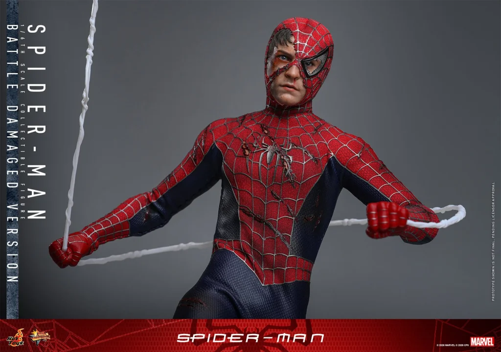 Spider-Man - Scale Action Figure - Spider-Man (Battle Damaged Version)