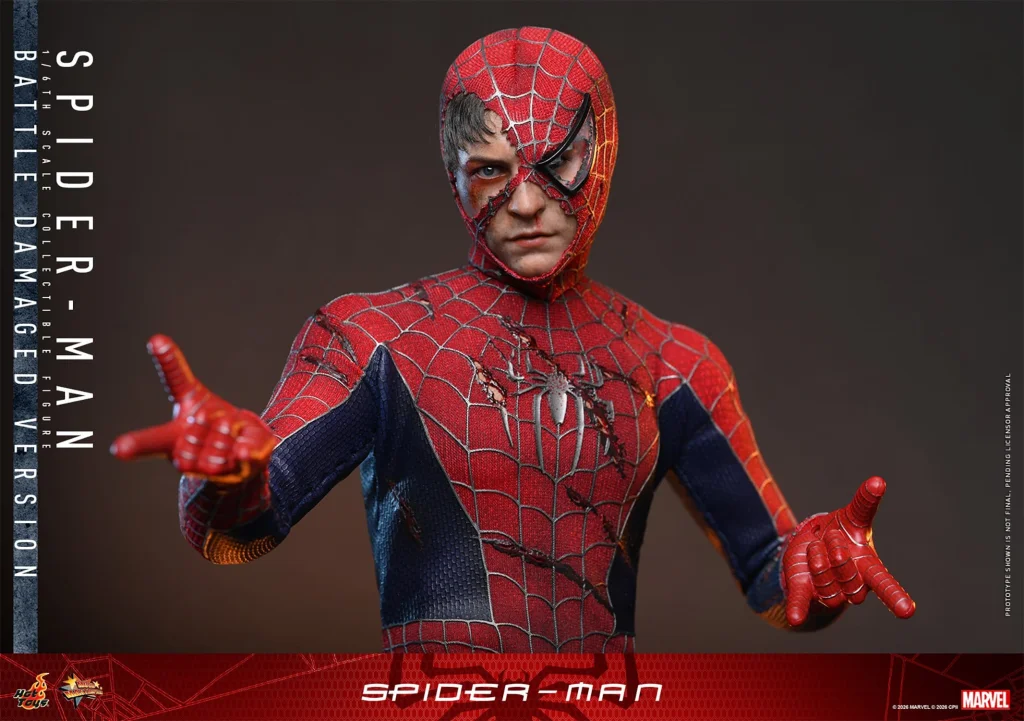 Spider-Man - Scale Action Figure - Spider-Man (Battle Damaged Version)