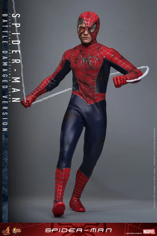 Spider-Man - Scale Action Figure - Spider-Man (Battle Damaged Version)