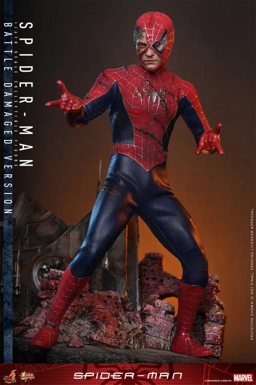 Spider-Man - Scale Action Figure - Spider-Man (Battle Damaged Version)