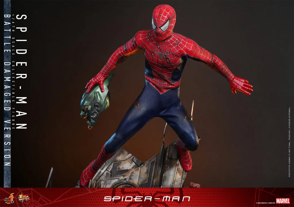Spider-Man - Scale Action Figure - Spider-Man (Battle Damaged Version)
