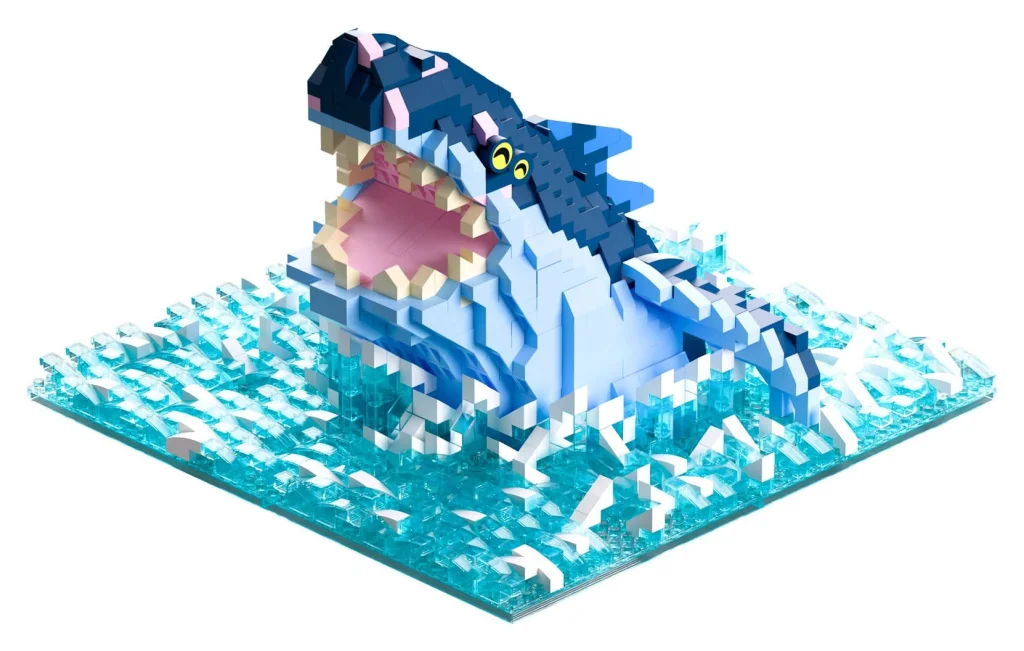 Sea of Thieves - Brickset - Megalodon