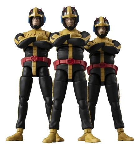 Produktbild zu Mobile Suit Gundam - G.M.G. - Gaia, Ortega & Mash (Principality of Zeon's Black Tri-Stars Jet Stream Attack) (Set)