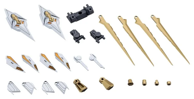 Produktbild zu M.S.G - Plastic Model Kit Zubeh&ouml;r - Heavy Weapon Unit68 Slash Binder (White Ver.)