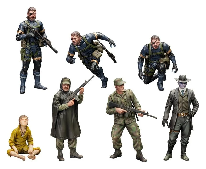 Metal Gear Solid - Plastic Model Kit - Set