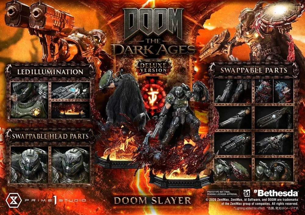 DOOM - Ultimate Premium Masterline - Doom Slayer (Deluxe Version) (Bonus)