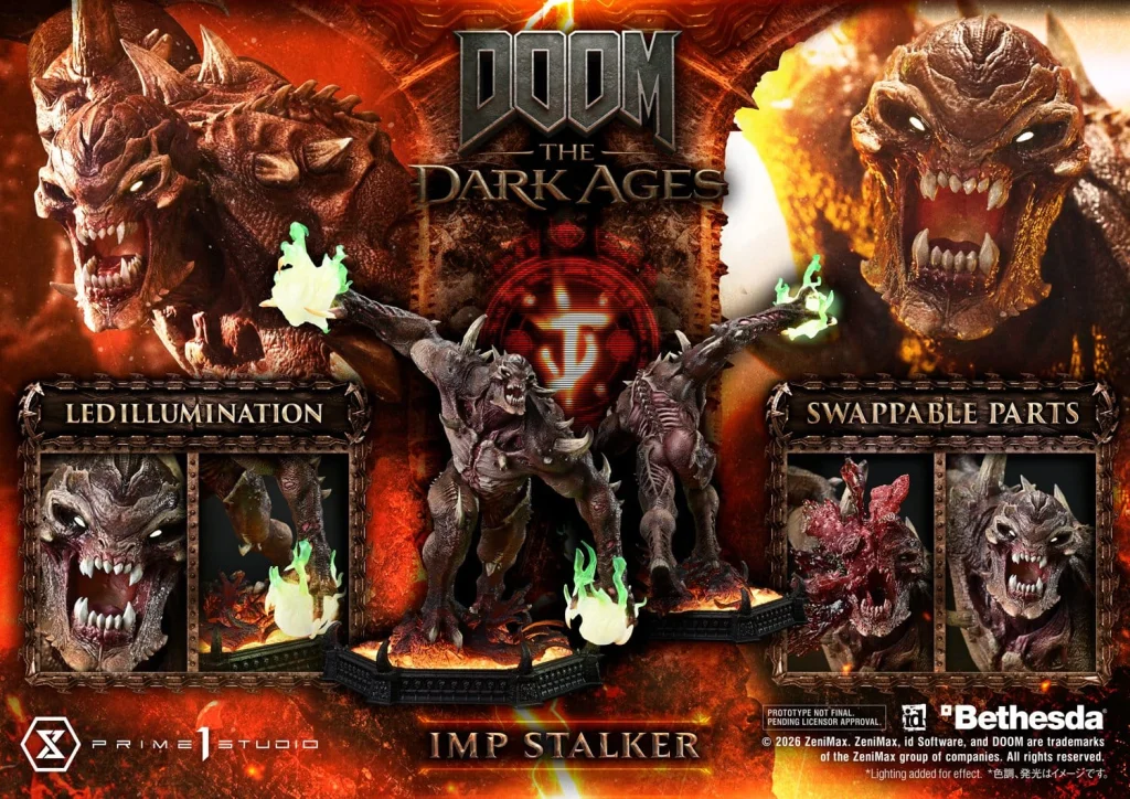 DOOM - Ultimate Premium Masterline - Imp Stalker
