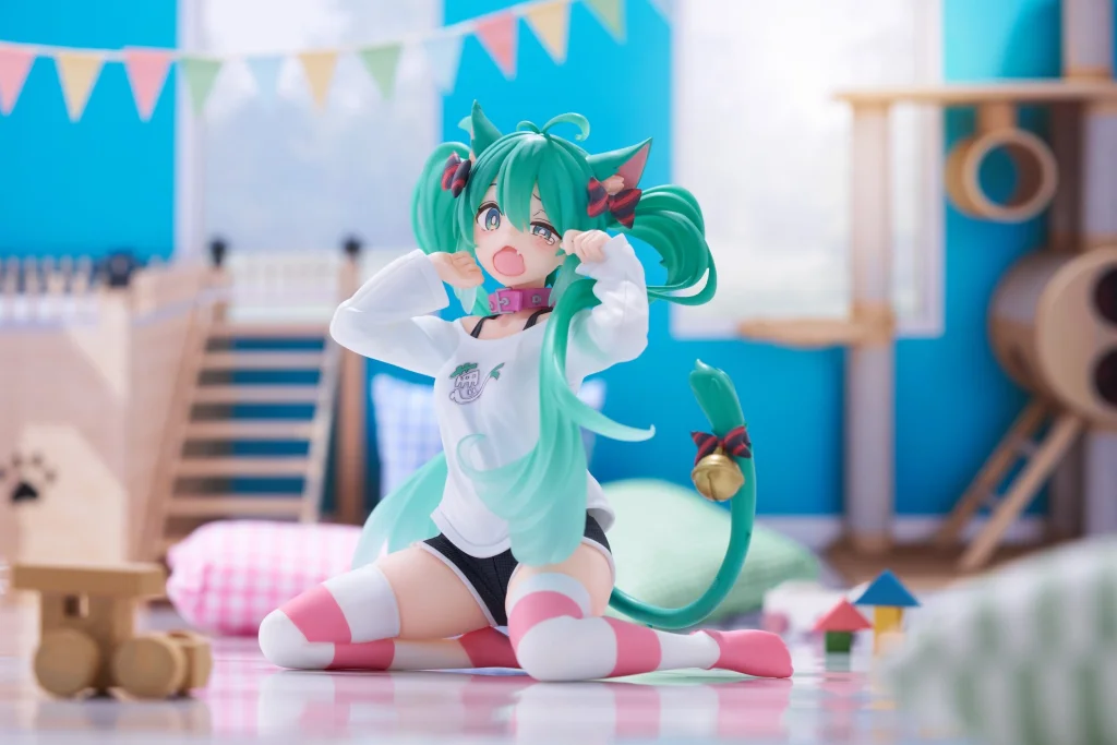 Character Vocal Series - Desktop Cute - Miku Hatsune (Nekomimi T-Shirt ver.)