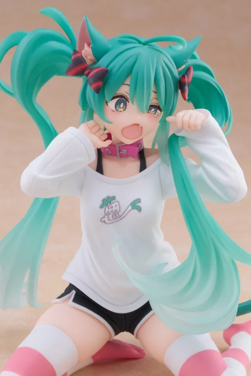 Character Vocal Series - Desktop Cute - Miku Hatsune (Nekomimi T-Shirt ver.)