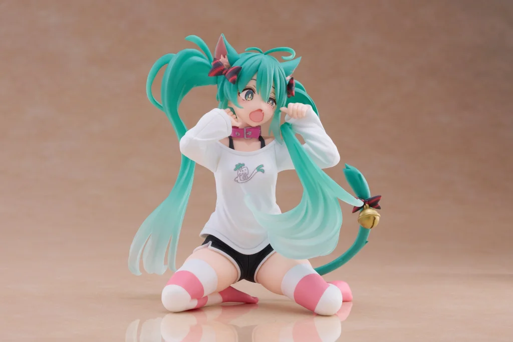 Character Vocal Series - Desktop Cute - Miku Hatsune (Nekomimi T-Shirt ver.)