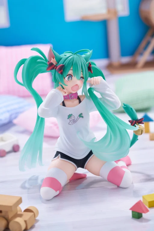 Character Vocal Series - Desktop Cute - Miku Hatsune (Nekomimi T-Shirt ver.)