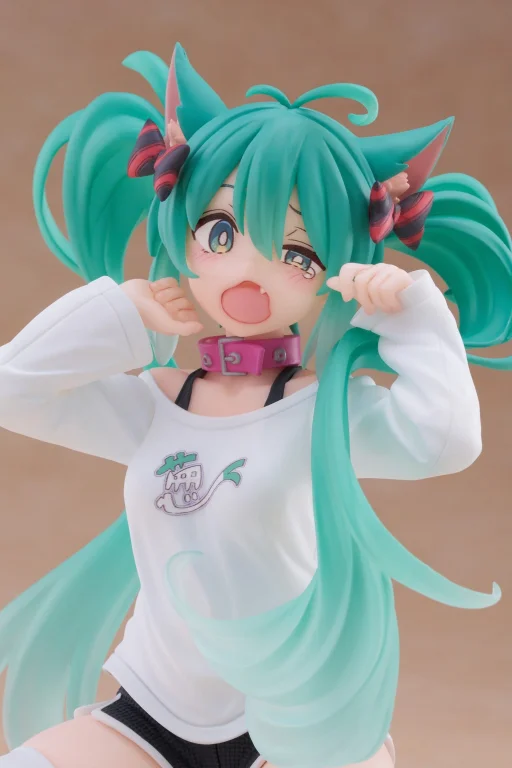 Character Vocal Series - Desktop Cute - Miku Hatsune (Nekomimi T-Shirt ver.)