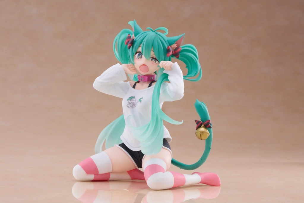 Character Vocal Series - Desktop Cute - Miku Hatsune (Nekomimi T-Shirt ver.)