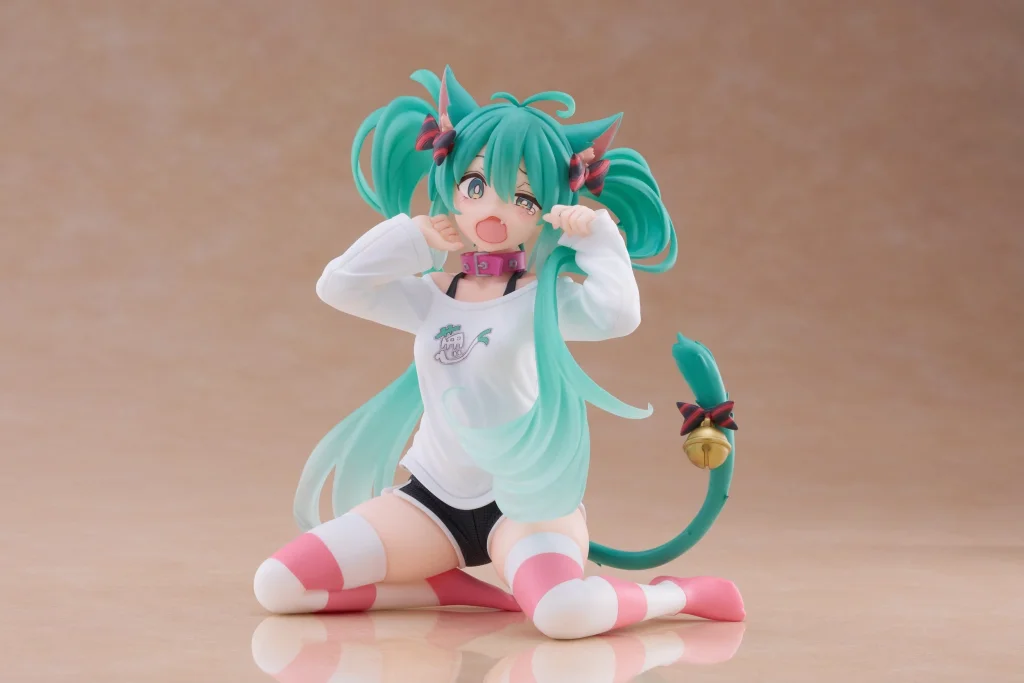 Character Vocal Series - Desktop Cute - Miku Hatsune (Nekomimi T-Shirt ver.)