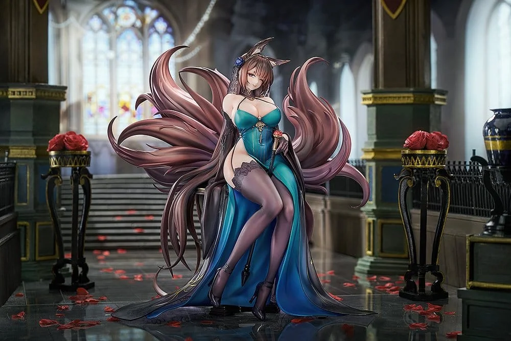 Azur Lane - Scale Figure - Amagi (Throne of Fallen Petals Ver.)