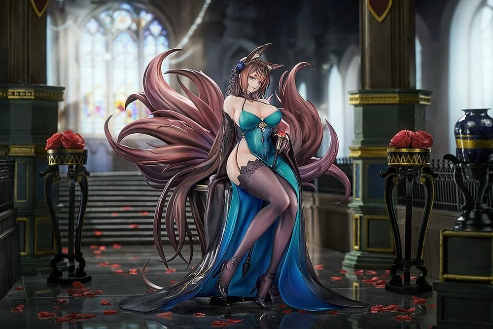 Azur Lane - Scale Figure - Amagi (Throne of Fallen Petals Ver.)