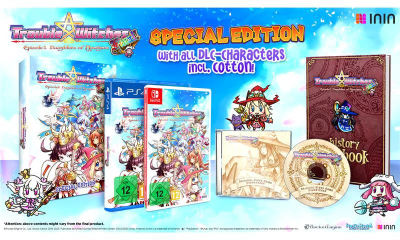 Trouble Witches FINAL! Episode 01 Daughters of Amalgam (Special Edition) (Switch)