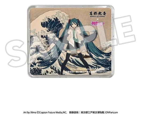 Character Vocal Series - Katsushika Hokusai &times; Hatsune Miku - Magnet - Miku Hatsune (The Great Wave off Kanagawa)