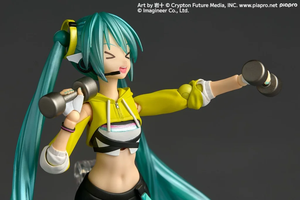 Character Vocal Series - Revoltech - Amazing Yamaguchi - Miku Hatsune (Fit Boxing Ver.)