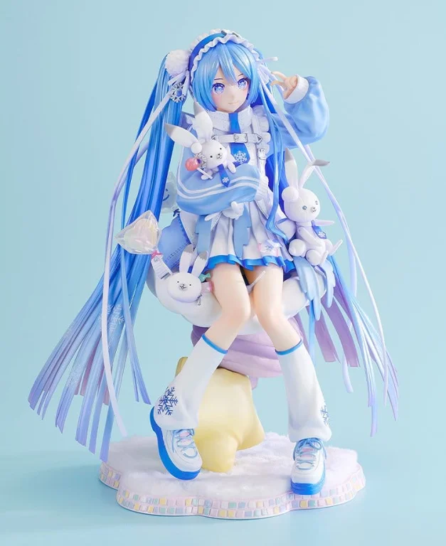 Character Vocal Series - Scale Figure - Miku Hatsune (Snow) (Yukiiro Pop Ver.)