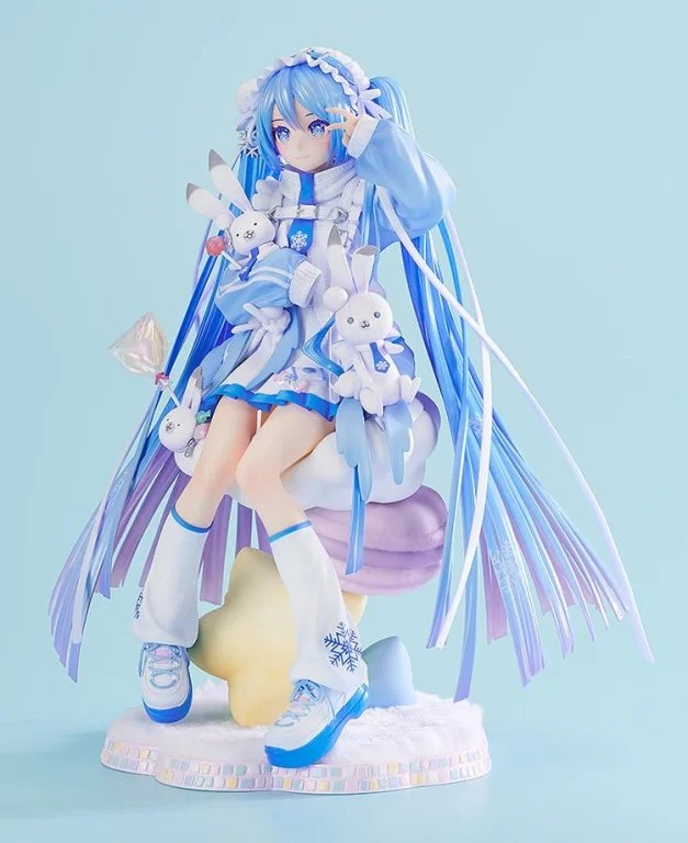 Character Vocal Series - Scale Figure - Miku Hatsune (Snow) (Yukiiro Pop Ver.)